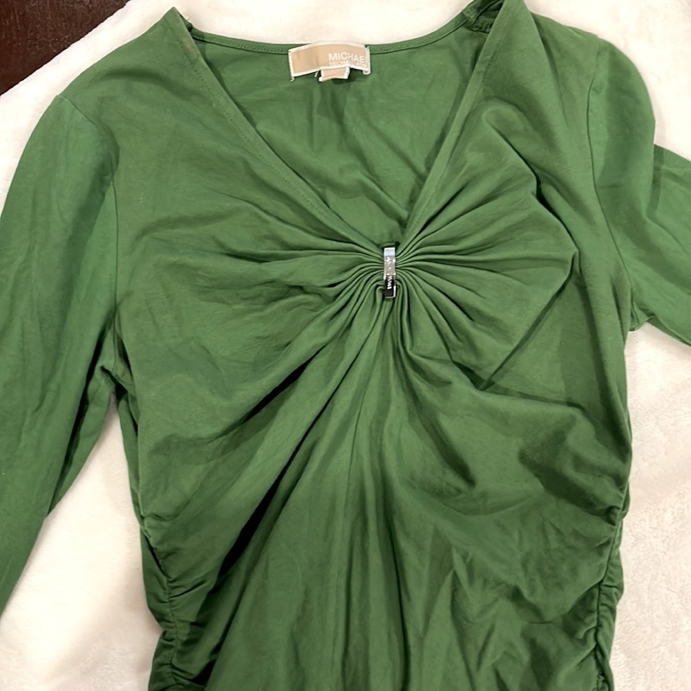 Green Michael kors shirt